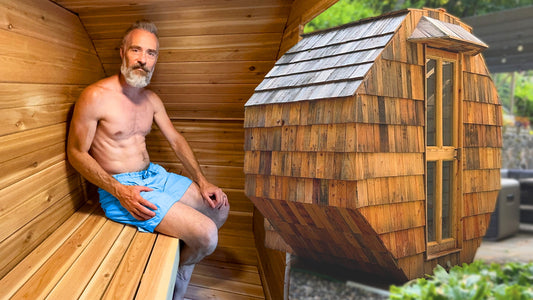 The Story of my DIY Wood Heated Pallet Wood Outdoor Sauna