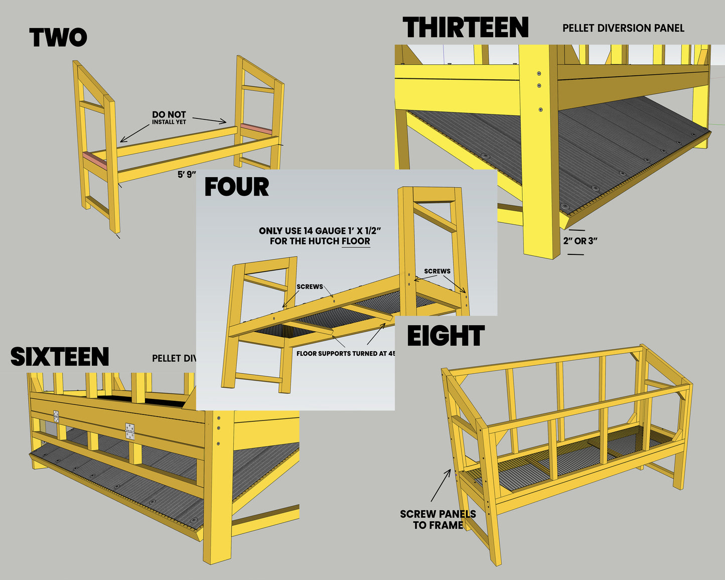 Rabbit Hutch Build Guide