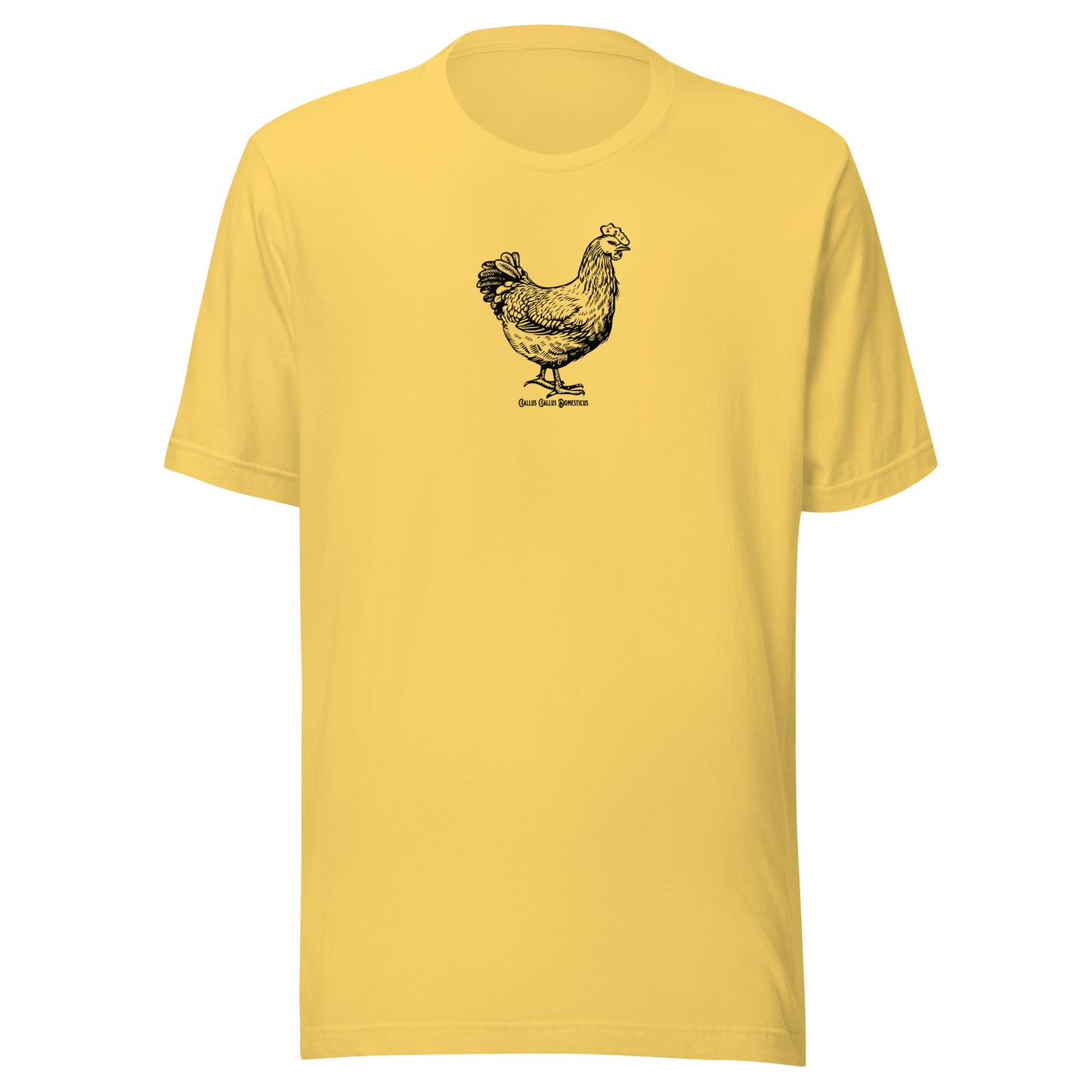 Retro Gallus Gallus Domesticus Unisex t-shirt