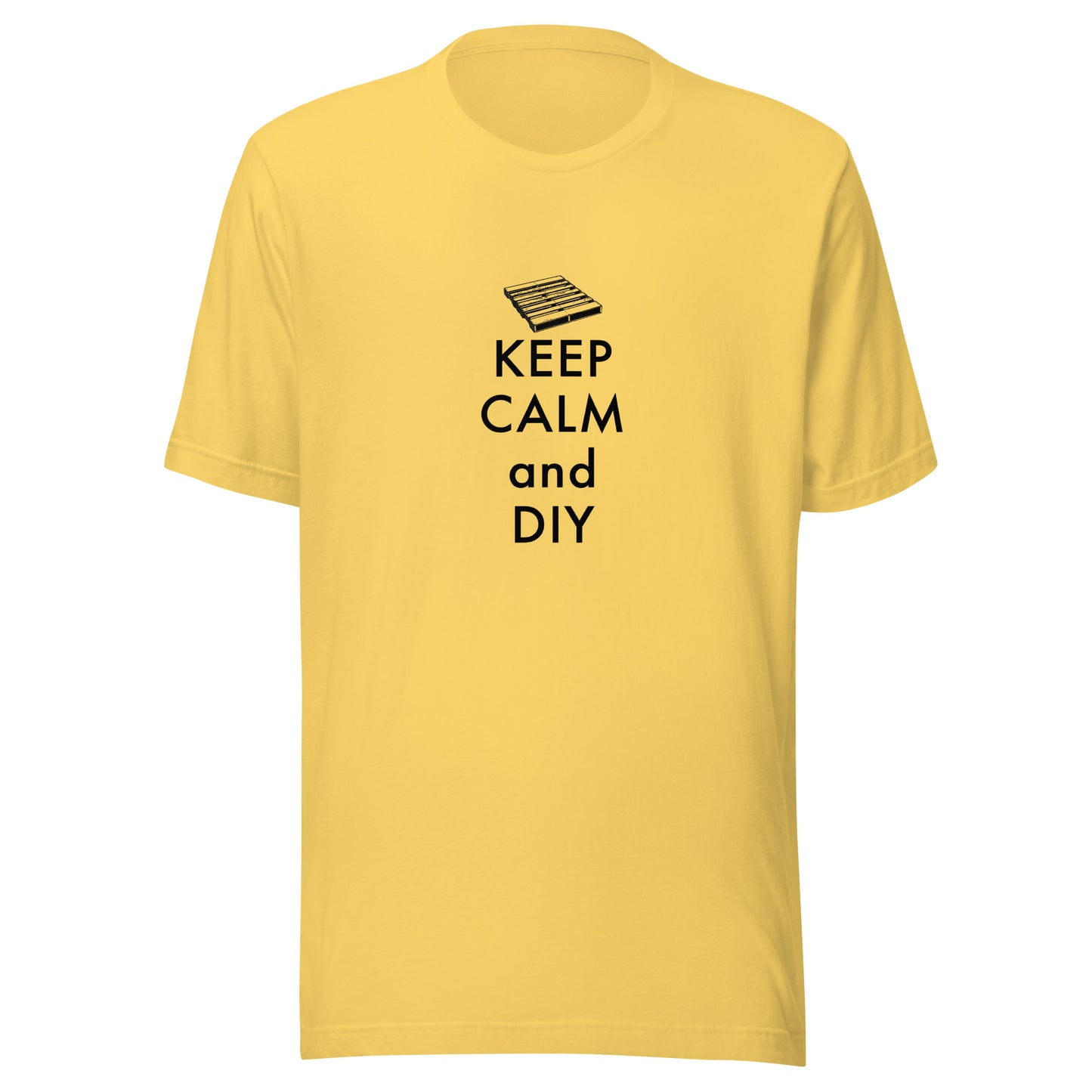 Retro Keep Calm and DIY Unisex t-shirt