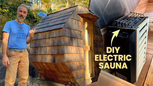 DIY Sauna Build Using the Cheapest & Smallest 120v Heater on Amazon