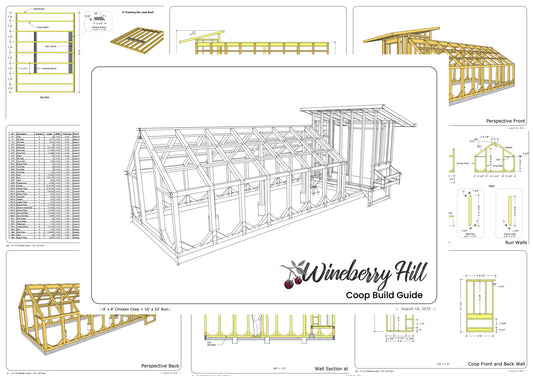 Wineberry Hill Coop and Run Build Guide