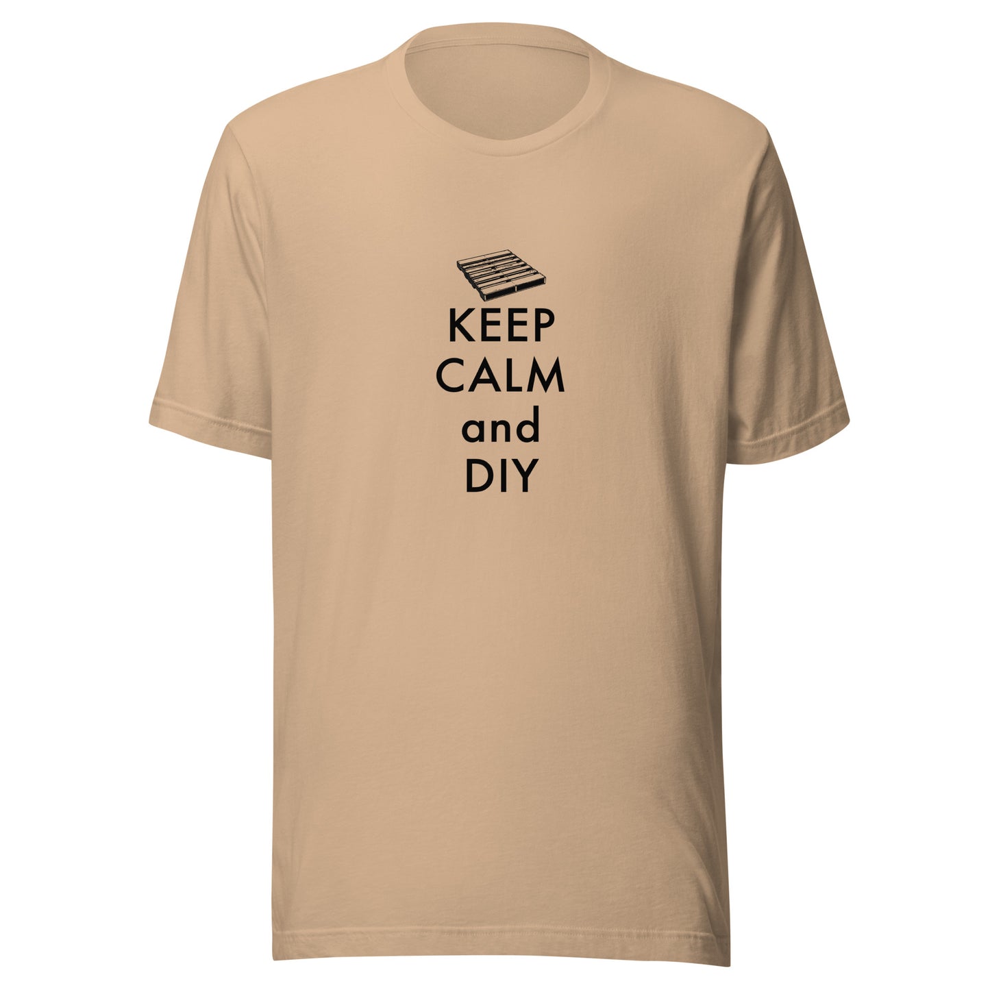 Retro Keep Calm and DIY Unisex t-shirt